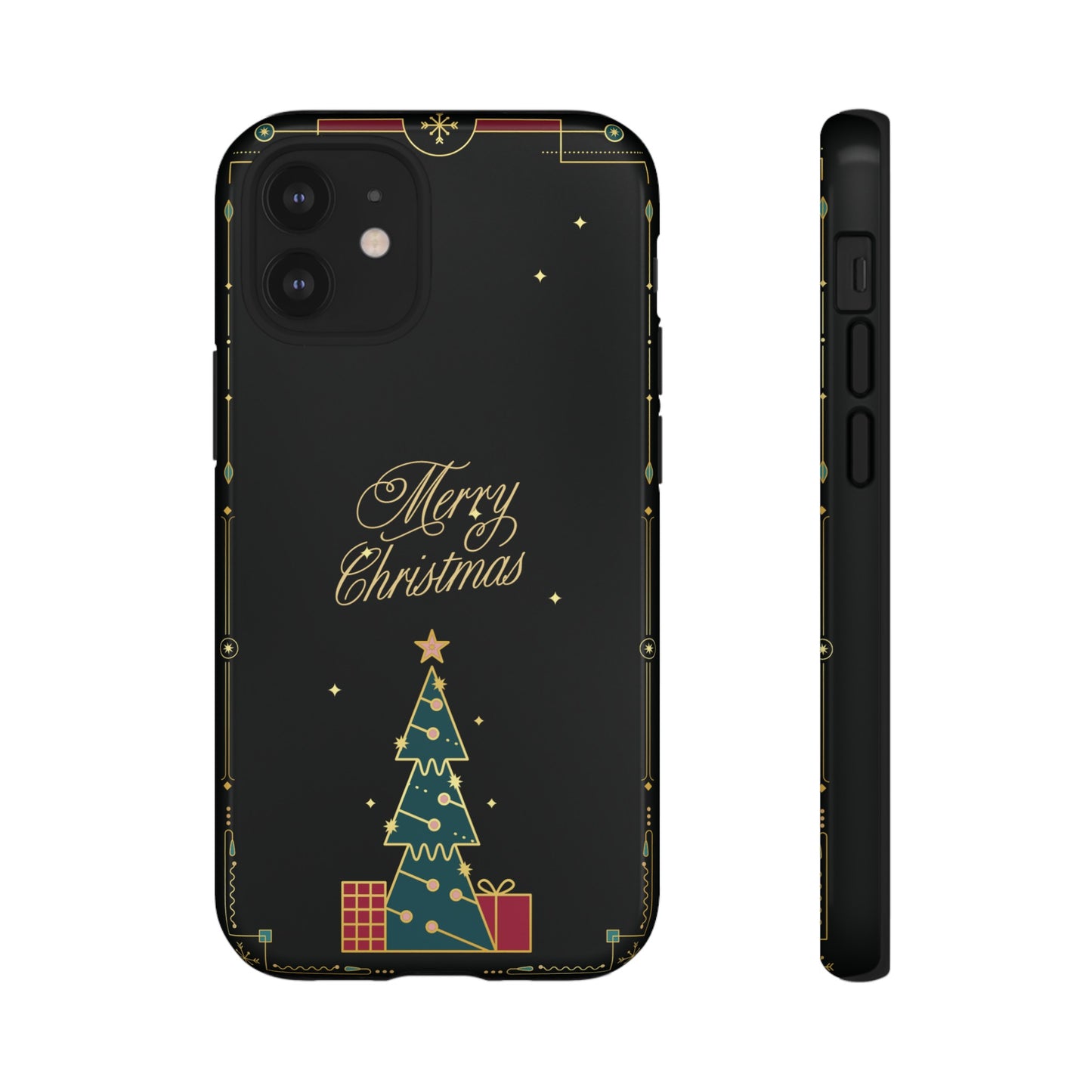 Christmas Tree Wallpaper Phone Case | iPhone 15 Plus/ Pro, 14, 13, 12| Google Pixel 7, Pro, 5| Samsung Galaxy S23 All Major Phone Models