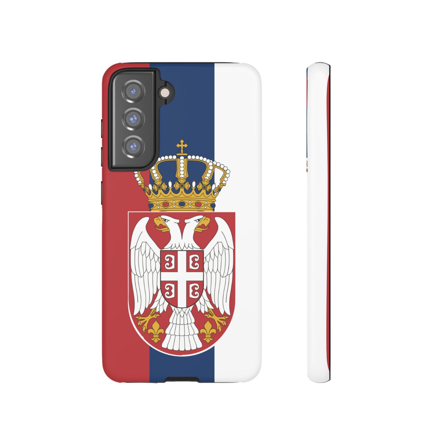 Serbia Flag Phone Case | iPhone 15 Plus/ Pro, 14, 13, 12| Google Pixel 7, Pro, 5| Samsung Galaxy S23 All Major Phone Models