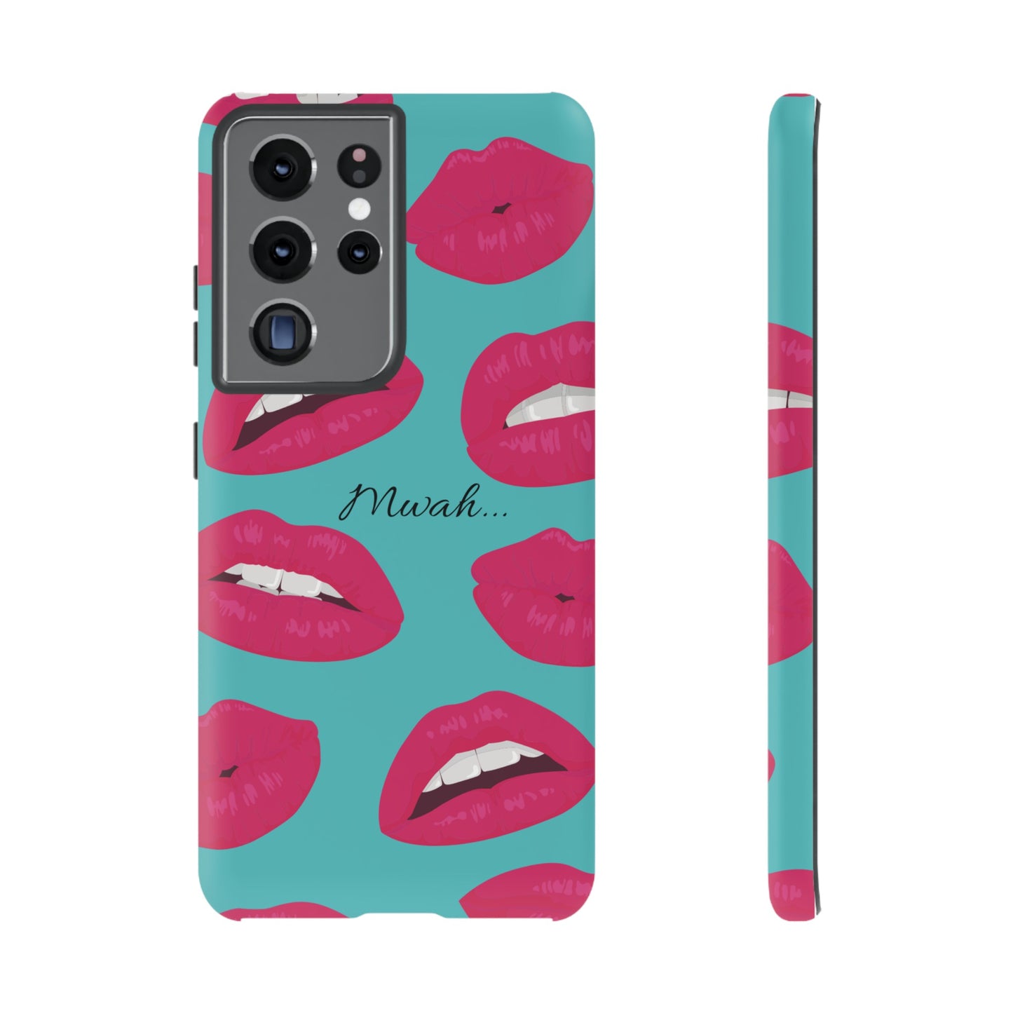 Mwah! Wallpaper Phone Case | iPhone 15 Plus/ Pro, 14, 13, 12| Google Pixel 7, Pro, 5| Samsung Galaxy S23 All Major Phone Models