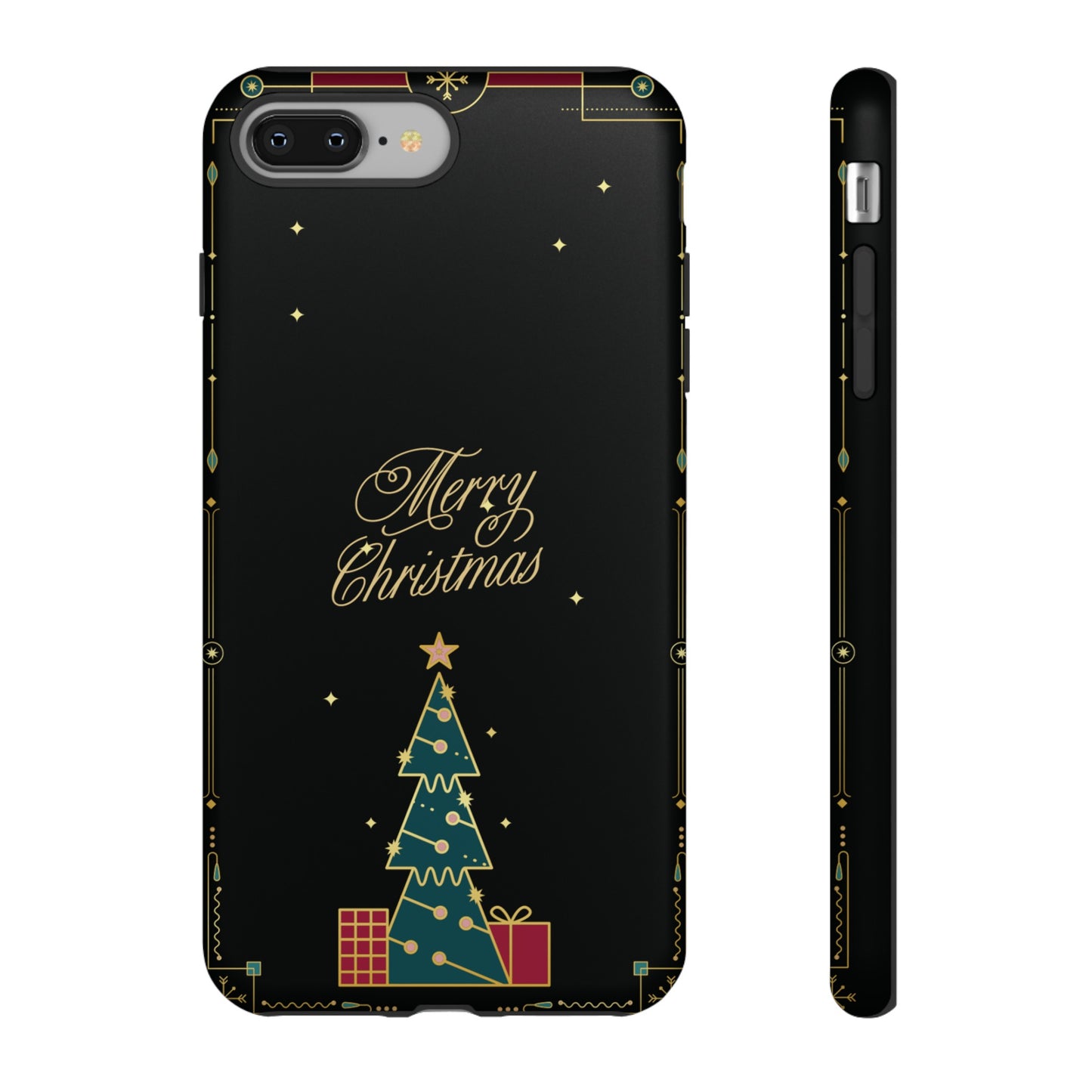 Christmas Tree Wallpaper Phone Case | iPhone 15 Plus/ Pro, 14, 13, 12| Google Pixel 7, Pro, 5| Samsung Galaxy S23 All Major Phone Models