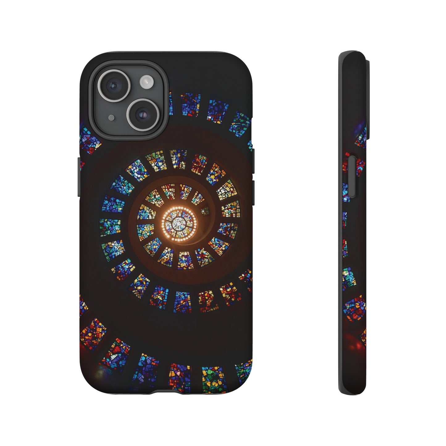 Spiral Dome Ceiling Wallpaper Phone Case | iPhone 15 Plus/ Pro, 14, 13, 12| Google Pixel 7, Pro, 5| Samsung Galaxy S23 All Major Phone Models