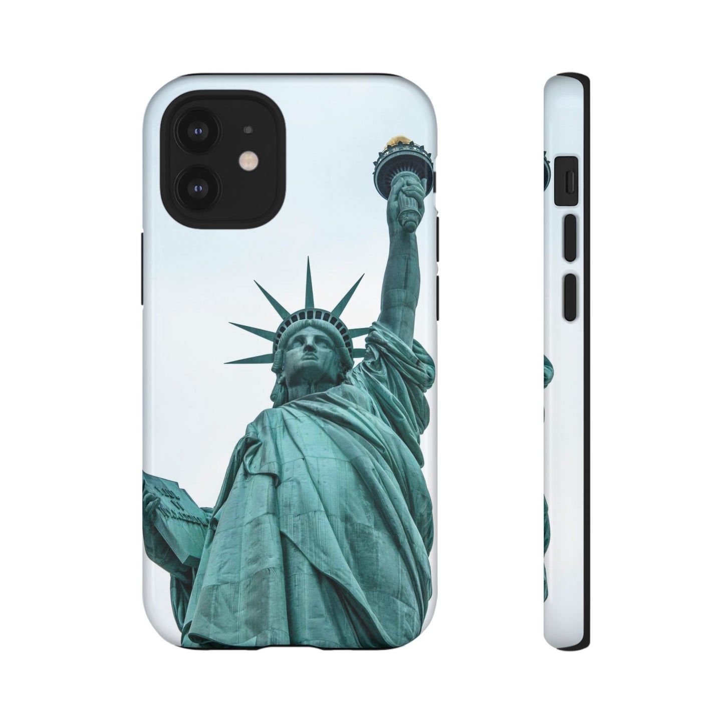 Statue of Liberty Wallpaper Phone Case | iPhone 15 Plus/ Pro, 14, 13, 12| Google Pixel 7, Pro, 5| Samsung Galaxy S23 All Major Phone Models