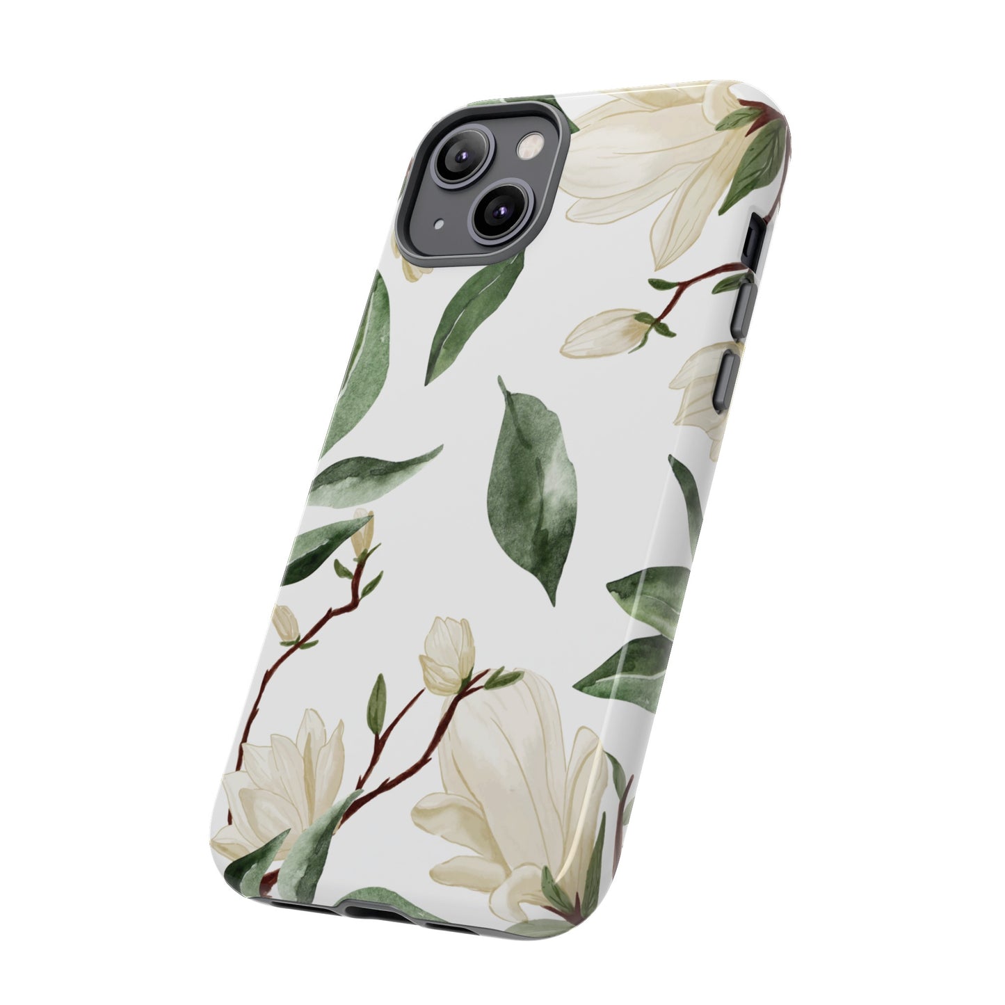 Light Floral Wallpaper Phone Case | iPhone 15 Plus/ Pro, 14, 13, 12| Google Pixel 7, Pro, 5| Samsung Galaxy S23 All Major Phone Models