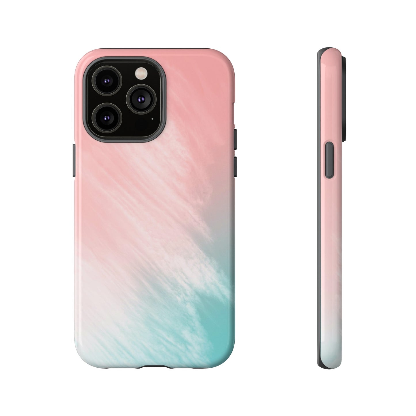 Soft Pink And Blue Wallpaper Phone Case | iPhone 15 Plus/ Pro, 14, 13, 12| Google Pixel 7, Pro, 5| Samsung Galaxy S23 All Major Phone Models