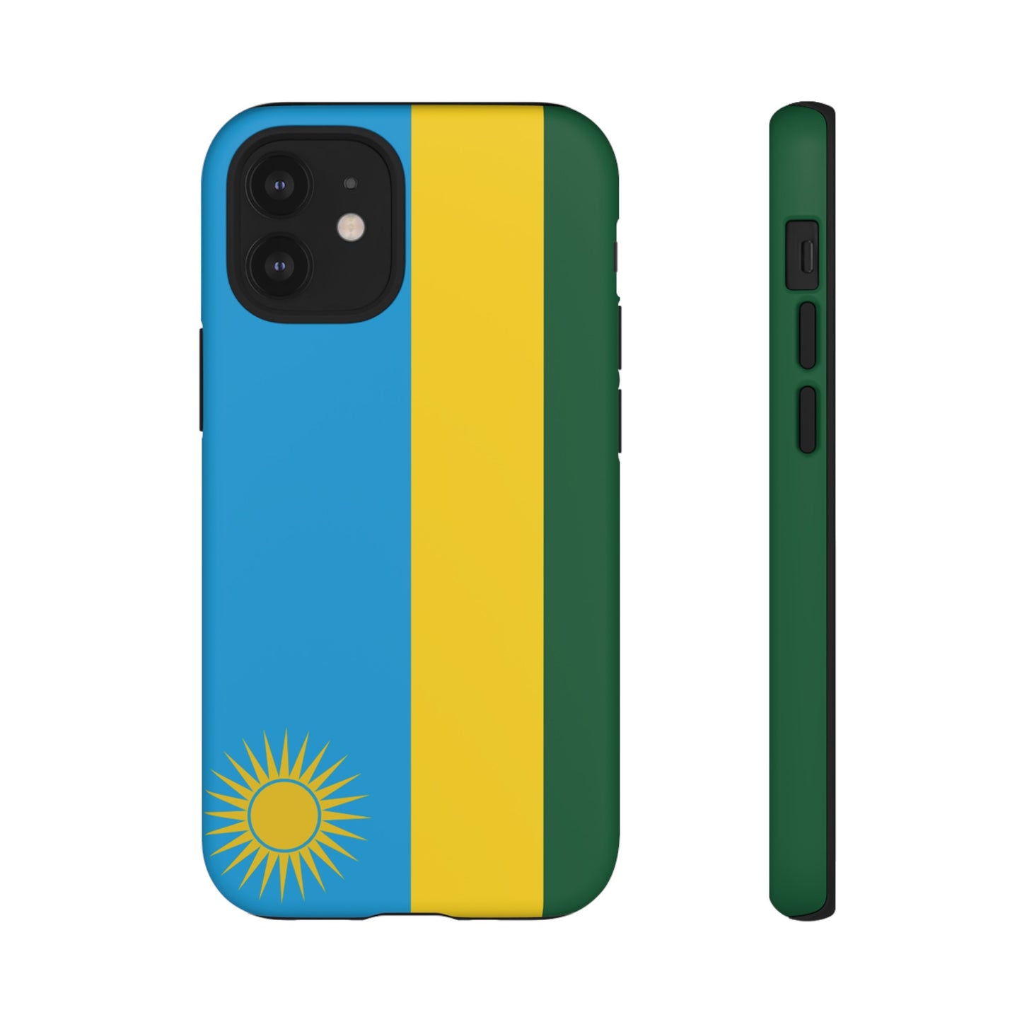 Rwanda Flag Phone Case | iPhone 15 Plus/ Pro, 14, 13, 12| Google Pixel 7, Pro, 5| Samsung Galaxy S23 All Major Phone Models