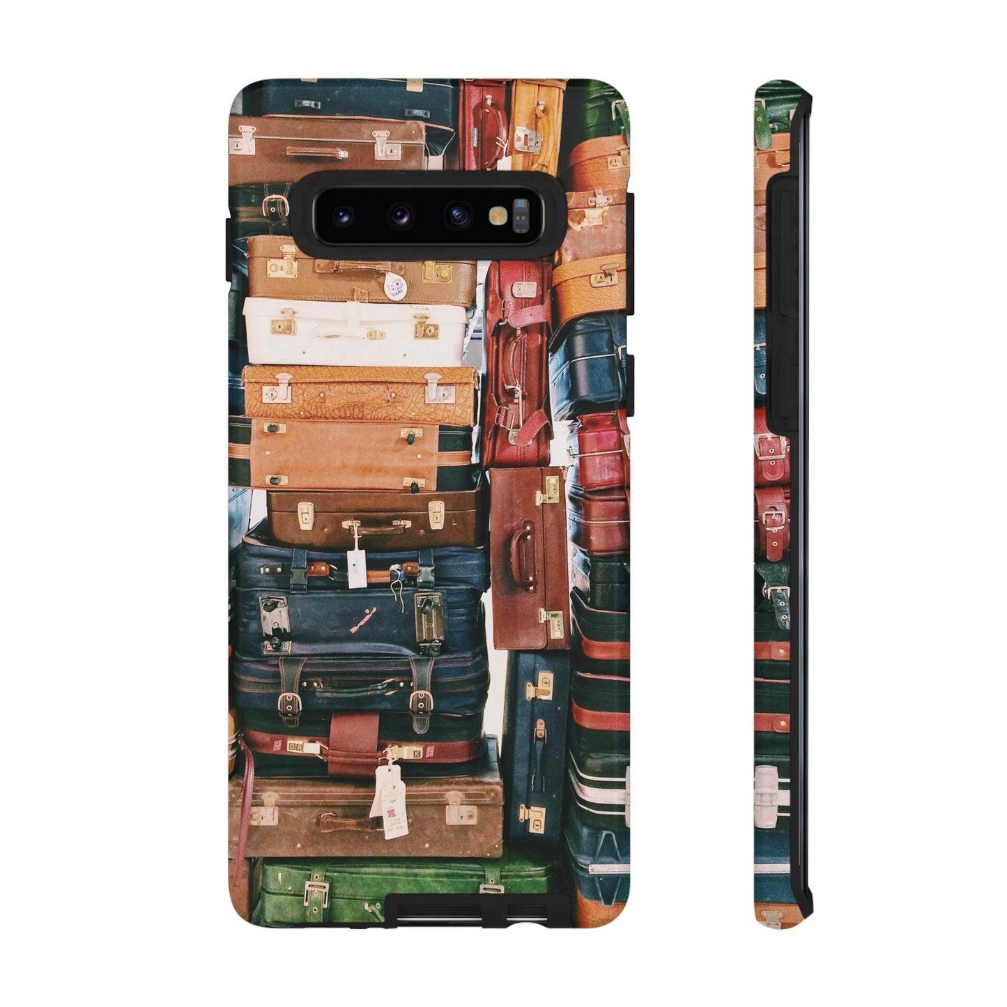 Suitcase Wallpaper Phone Case | iPhone 15 Plus/ Pro, 14, 13, 12| Google Pixel 7, Pro, 5| Samsung Galaxy S23 All Major Phone Models