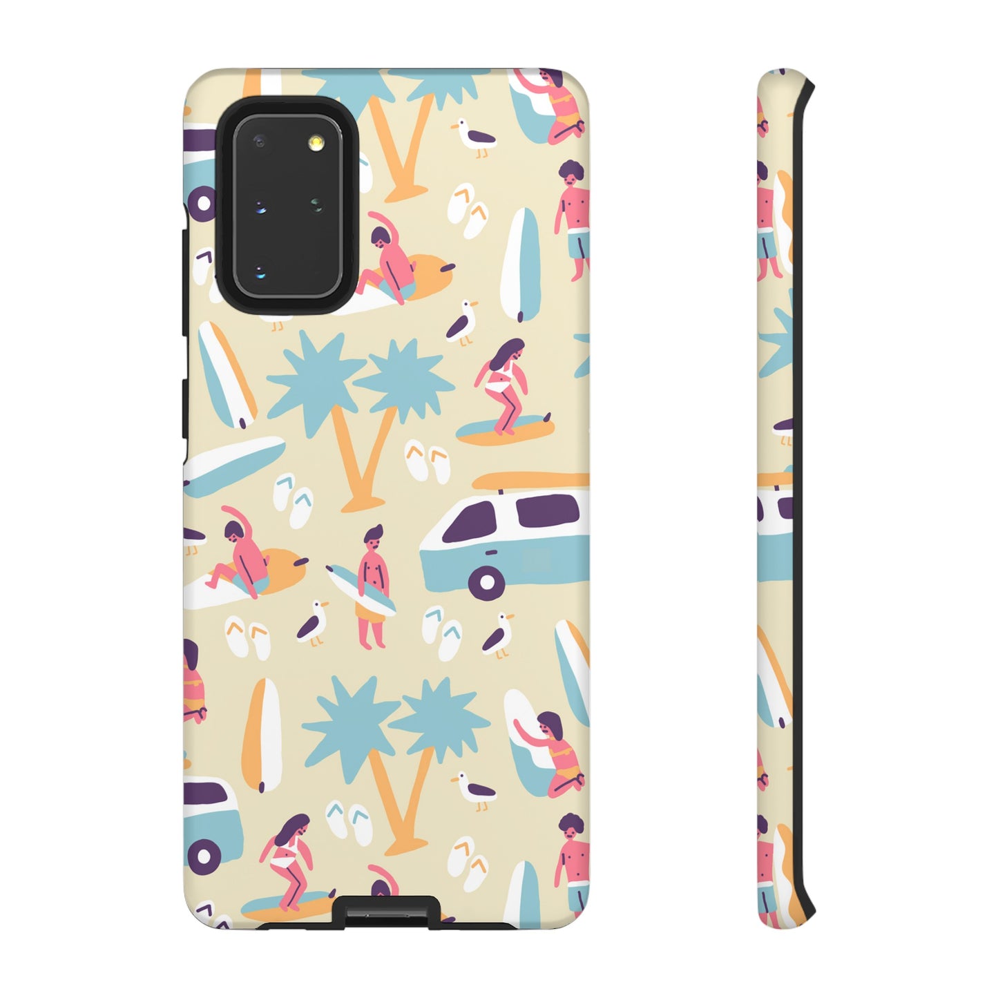 Surfers Wallpaper Phone Case | iPhone 15 Plus/ Pro, 14, 13, 12| Google Pixel 7, Pro, 5| Samsung Galaxy S23 All Major Phone Models