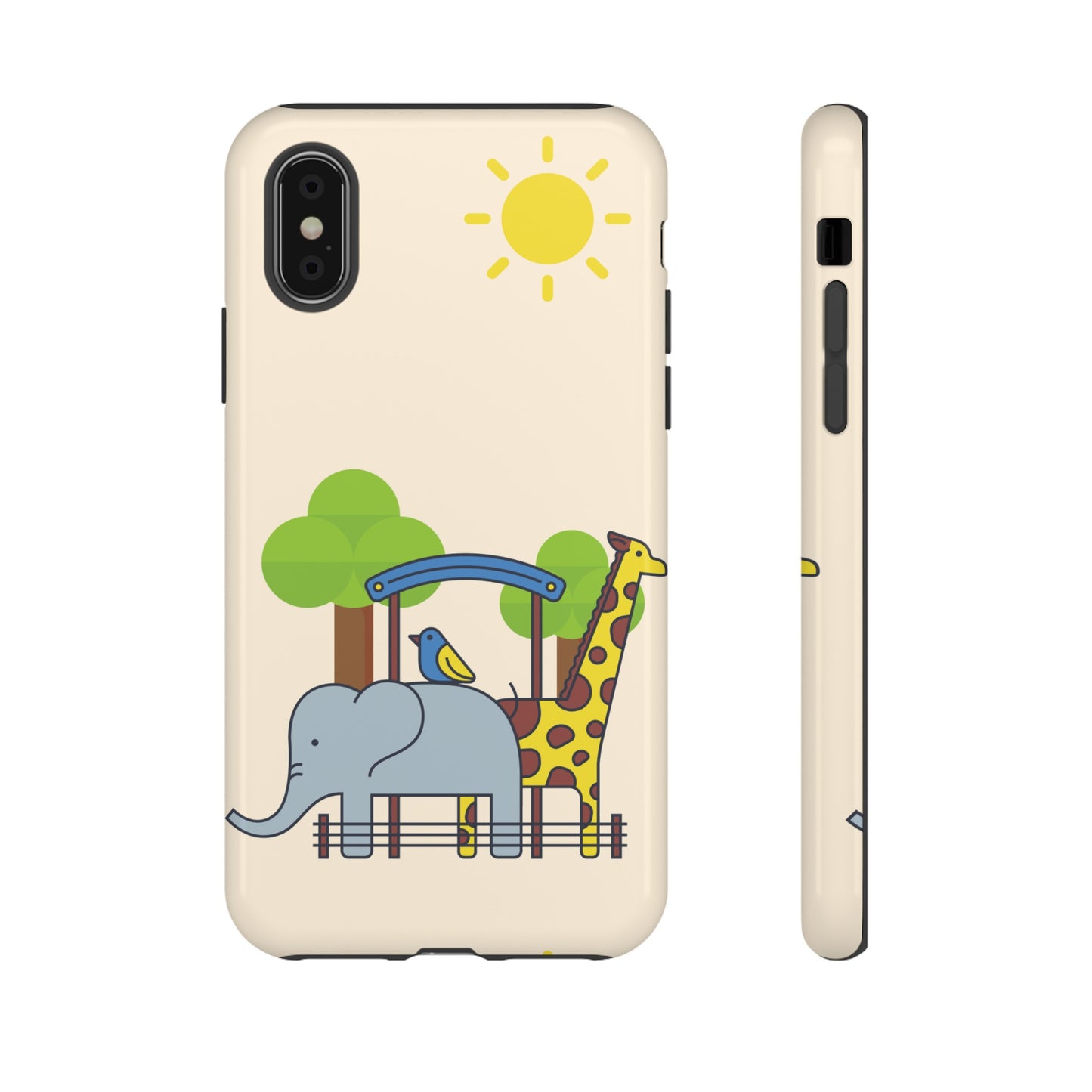 Zoo Wallpaper Phone Case | iPhone 15 Plus/ Pro, 14, 13, 12| Google Pixel 7, Pro, 5| Samsung Galaxy S23 All Major Phone Models