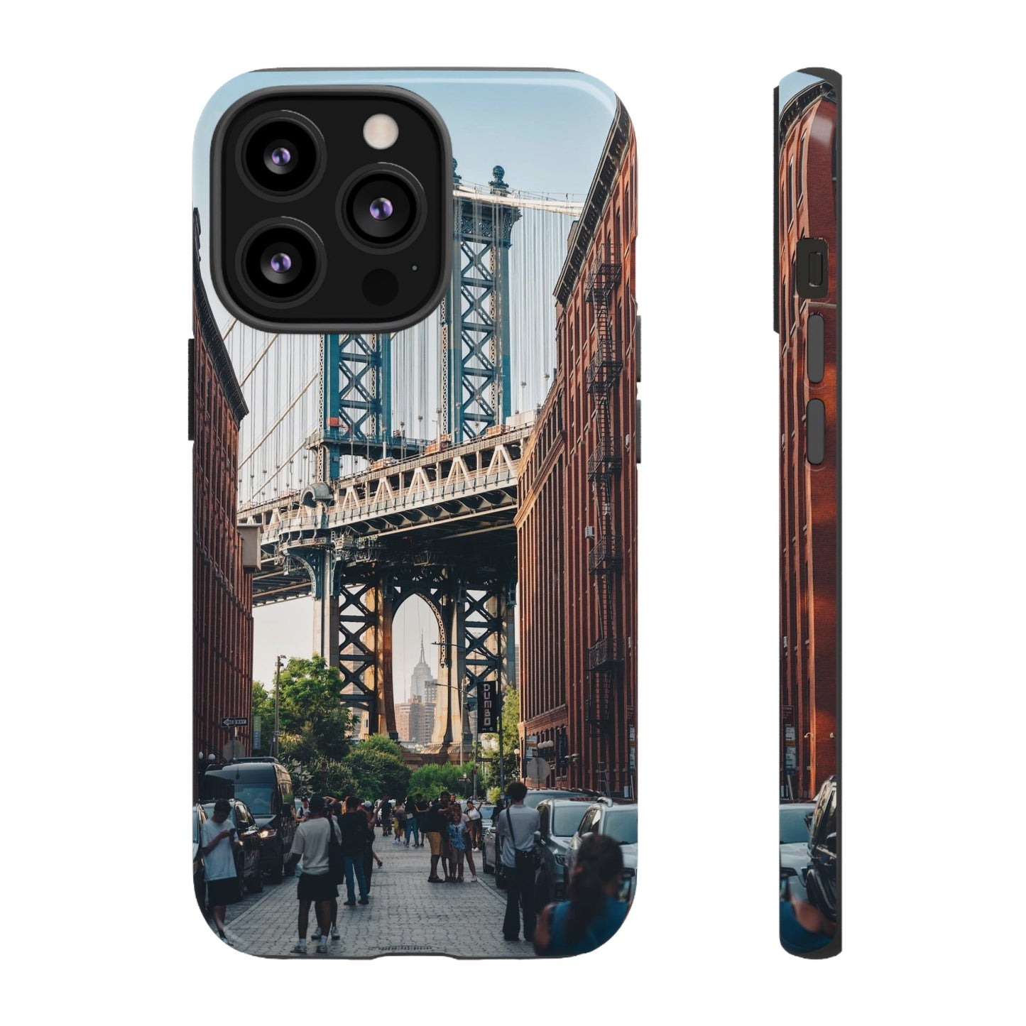 Stunning Brooklyn Bridge Wallpaper Phone Case | iPhone 15 Plus/ Pro, 14, 13, 12| Google Pixel 7, Pro, 5| Samsung Galaxy S23 All Major Phone Models