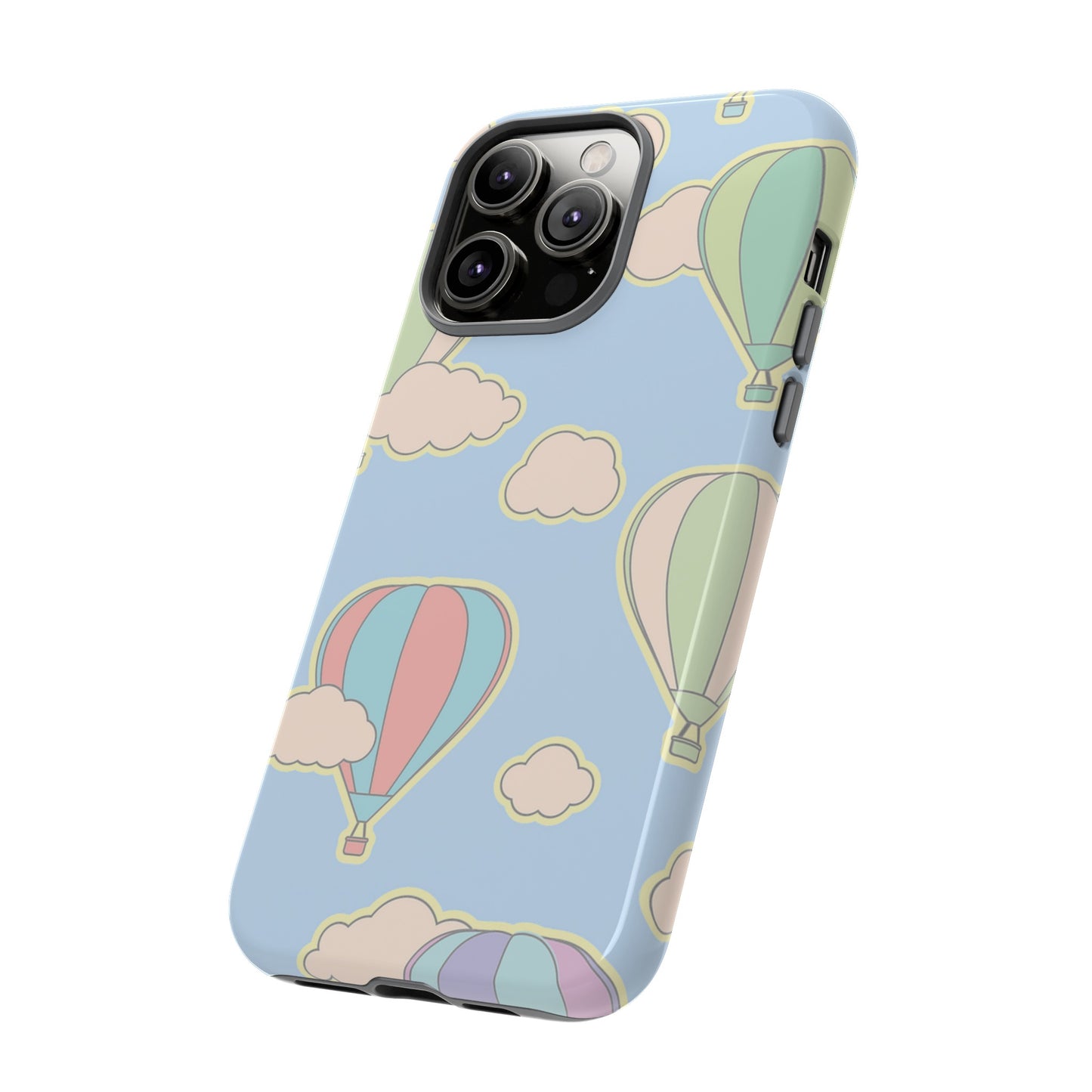 Hot Air Balloon Wallpaper Phone Case | iPhone 15 Plus/ Pro, 14, 13, 12| Google Pixel 7, Pro, 5| Samsung Galaxy S23 All Major Phone Models