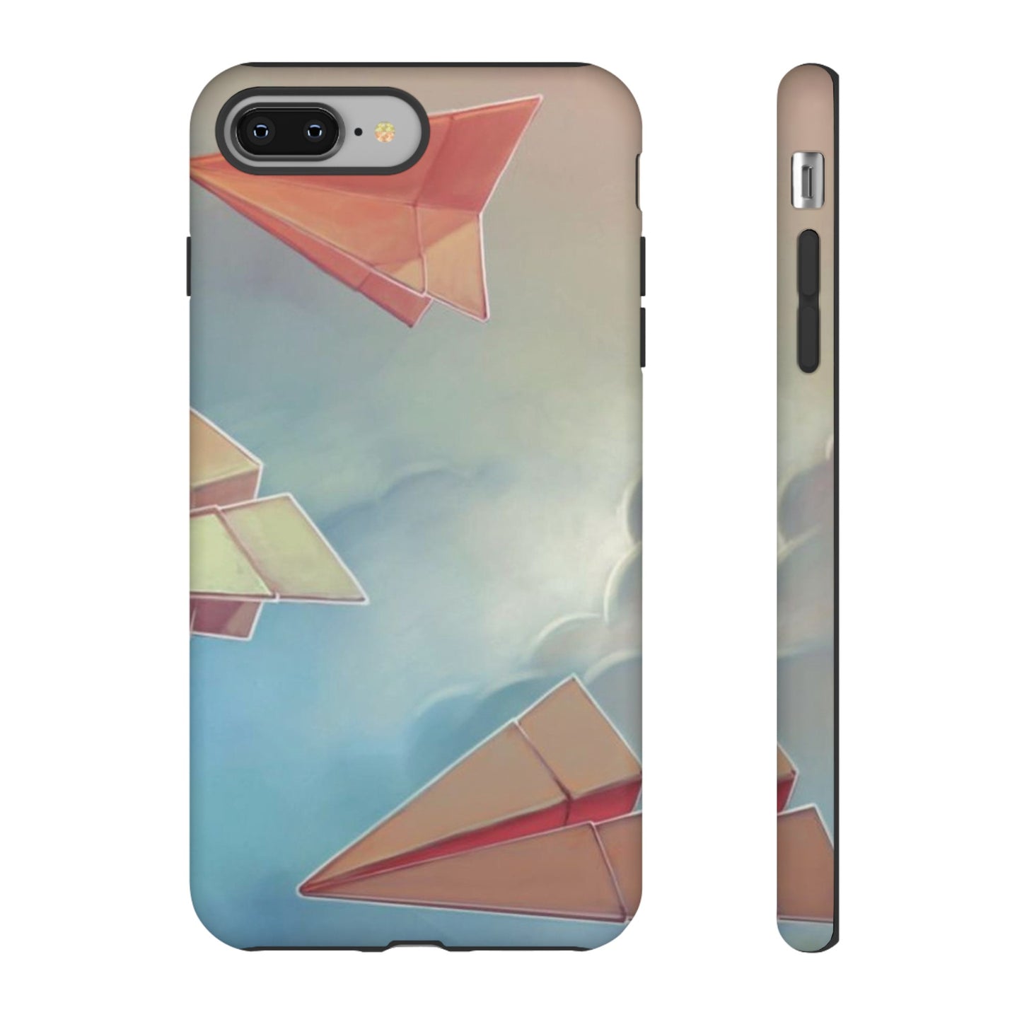 Paper Plane Wallpaper Phone Case | iPhone 15 Plus/ Pro, 14, 13, 12| Google Pixel 7, Pro, 5| Samsung Galaxy S23 All Major Phone Models