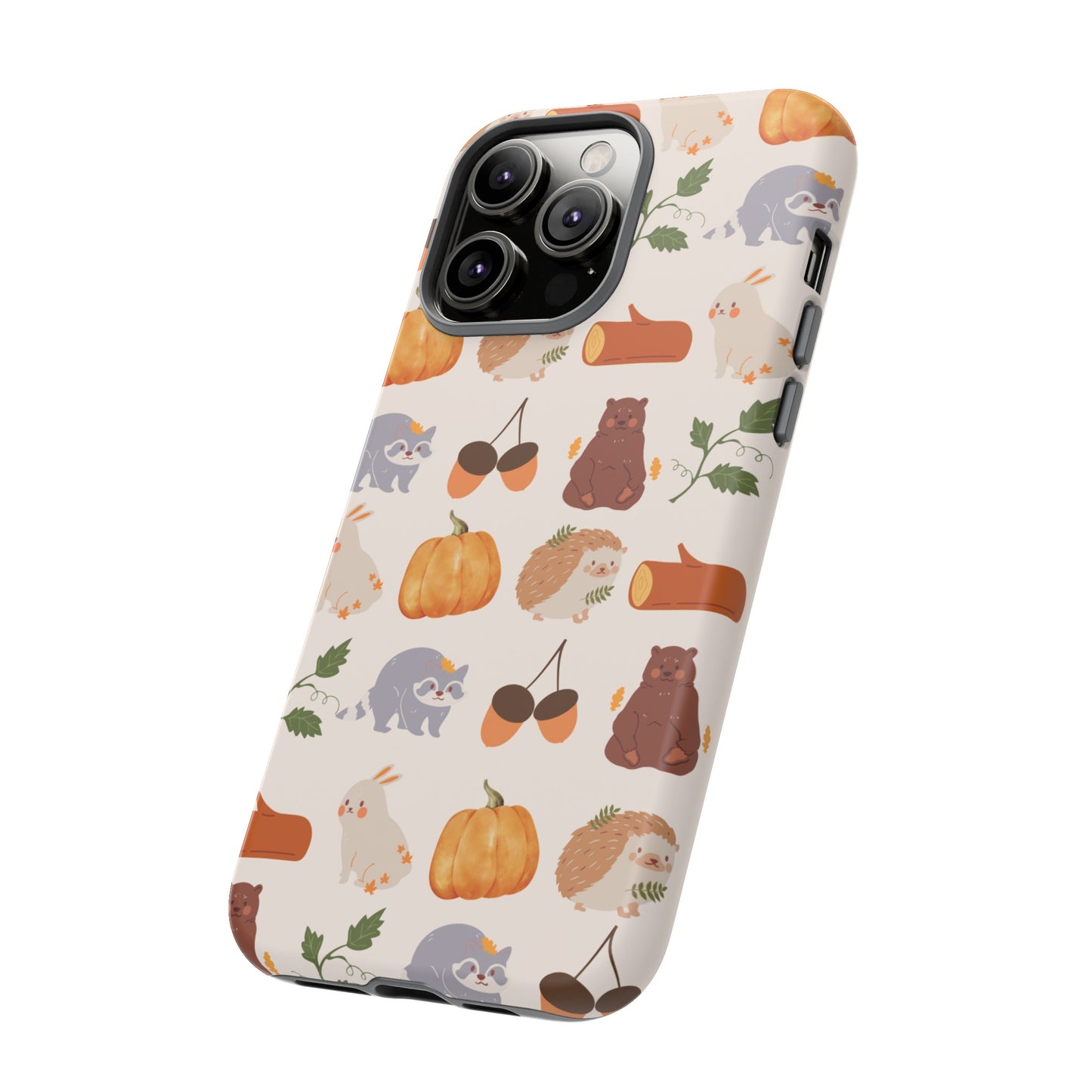 Forest Cute Animal Wallpaper Phone Case | iPhone 15 Plus/ Pro, 14, 13, 12| Google Pixel 7, Pro, 5| Samsung Galaxy S23 All Major Phone Models