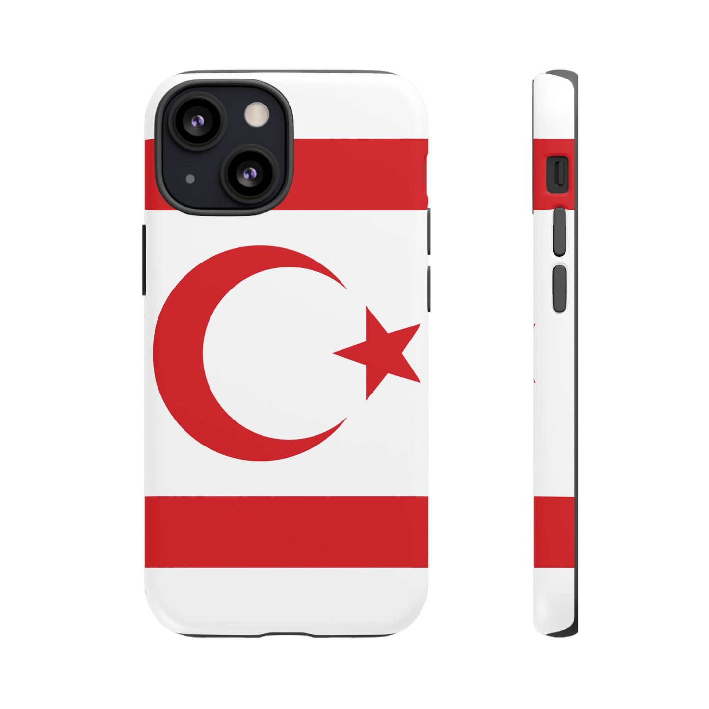 Northern Cyprus Flag Phone Case | iPhone 15 Plus/ Pro, 14, 13, 12| Google Pixel 7, Pro, 5| Samsung Galaxy S23 All Major Phone Models