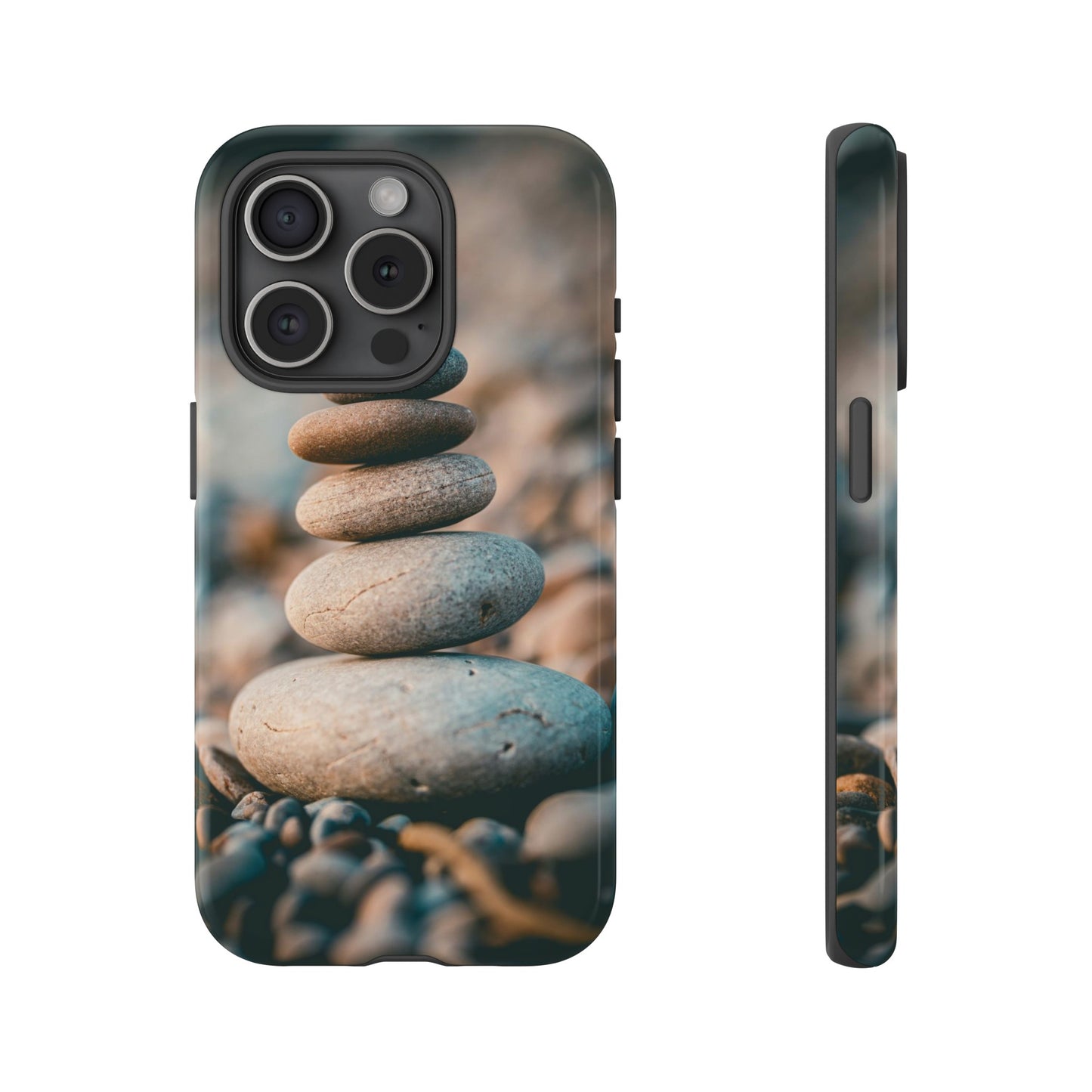 Rock Stack Wallpaper Phone Case | iPhone 15 Plus/ Pro, 14, 13, 12| Google Pixel 7, Pro, 5| Samsung Galaxy S23 All Major Phone Models