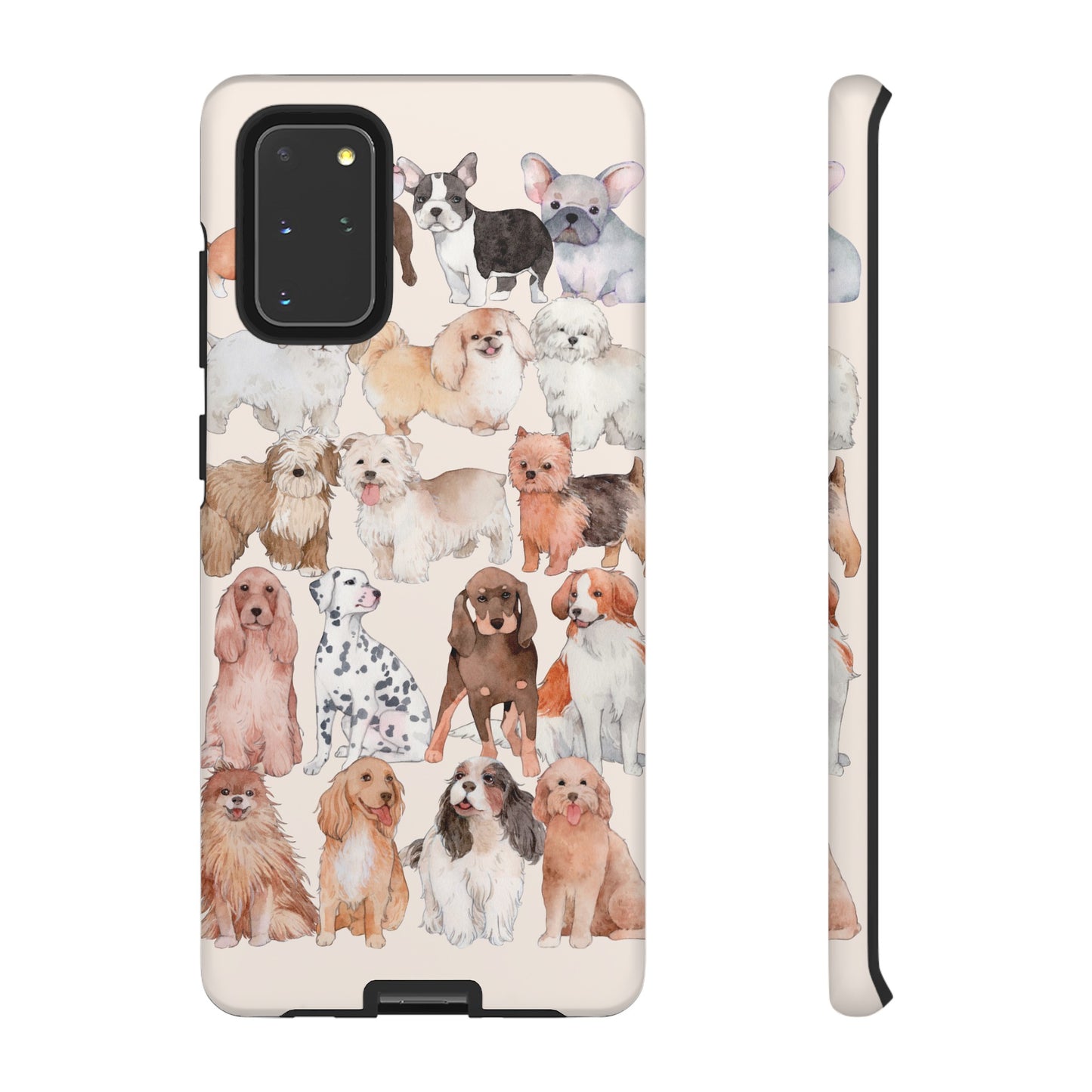 Dog Collage Wallpaper Phone Case | iPhone 15 Plus/ Pro, 14, 13, 12| Google Pixel 7, Pro, 5| Samsung Galaxy S23 All Major Phone Models