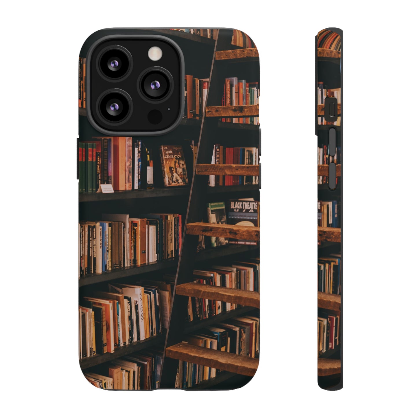 Bookcase Wallpaper Phone Case | iPhone 15 Plus/ Pro, 14, 13, 12| Google Pixel 7, Pro, 5| Samsung Galaxy S23 All Major Phone Models