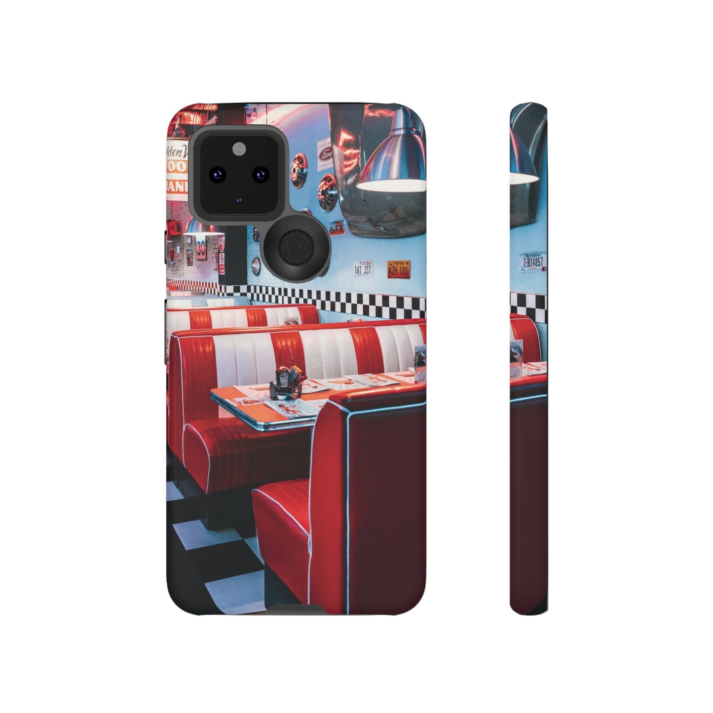 Diner Wallpaper Phone Case | iPhone 15 Plus/ Pro, 14, 13, 12| Google Pixel 7, Pro, 5| Samsung Galaxy S23 All Major Phone Models