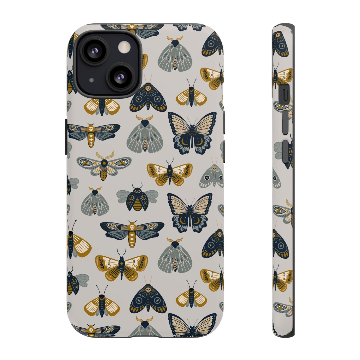 Butterfly and Moth Wallpaper Phone Case | iPhone 15 Plus/ Pro, 14, 13, 12| Google Pixel 7, Pro, 5| Samsung Galaxy S23 All Major Phone Models