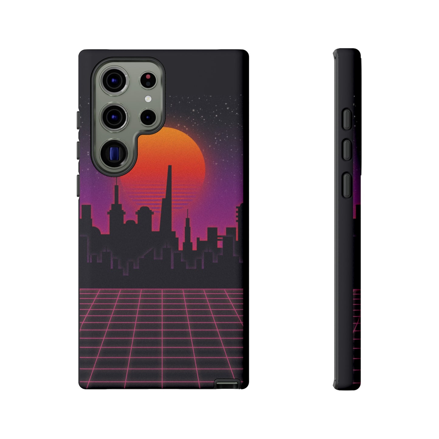 Retro City Phone Case | iPhone 15 Plus/ Pro, 14, 13, 12| Google Pixel 7, Pro, 5| Samsung Galaxy S23 All Major Phone Models