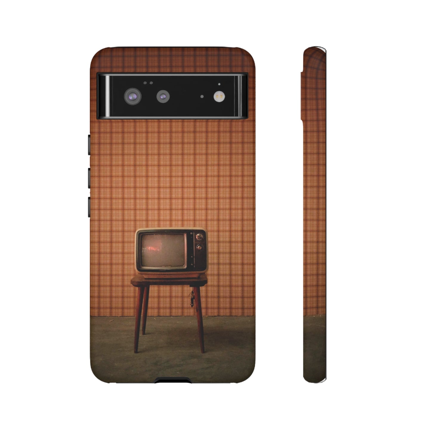 Television Wallpaper Phone Case | iPhone 15 Plus/ Pro, 14, 13, 12| Google Pixel 7, Pro, 5| Samsung Galaxy S23 All Major Phone Models