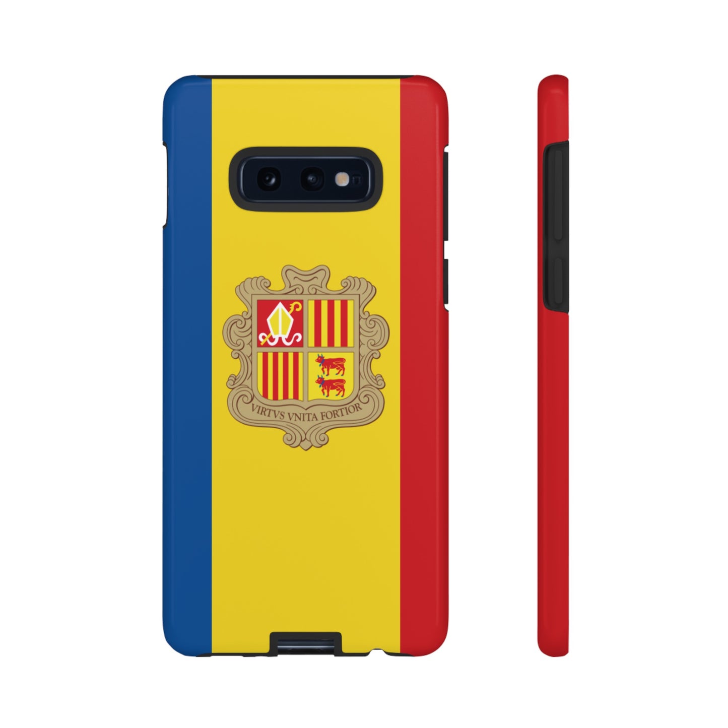 Andorra Flag Phone Case | iPhone 15 Plus/ Pro, 14, 13, 12| Google Pixel 7, Pro, 5| Samsung Galaxy S23 All Major Phone Models