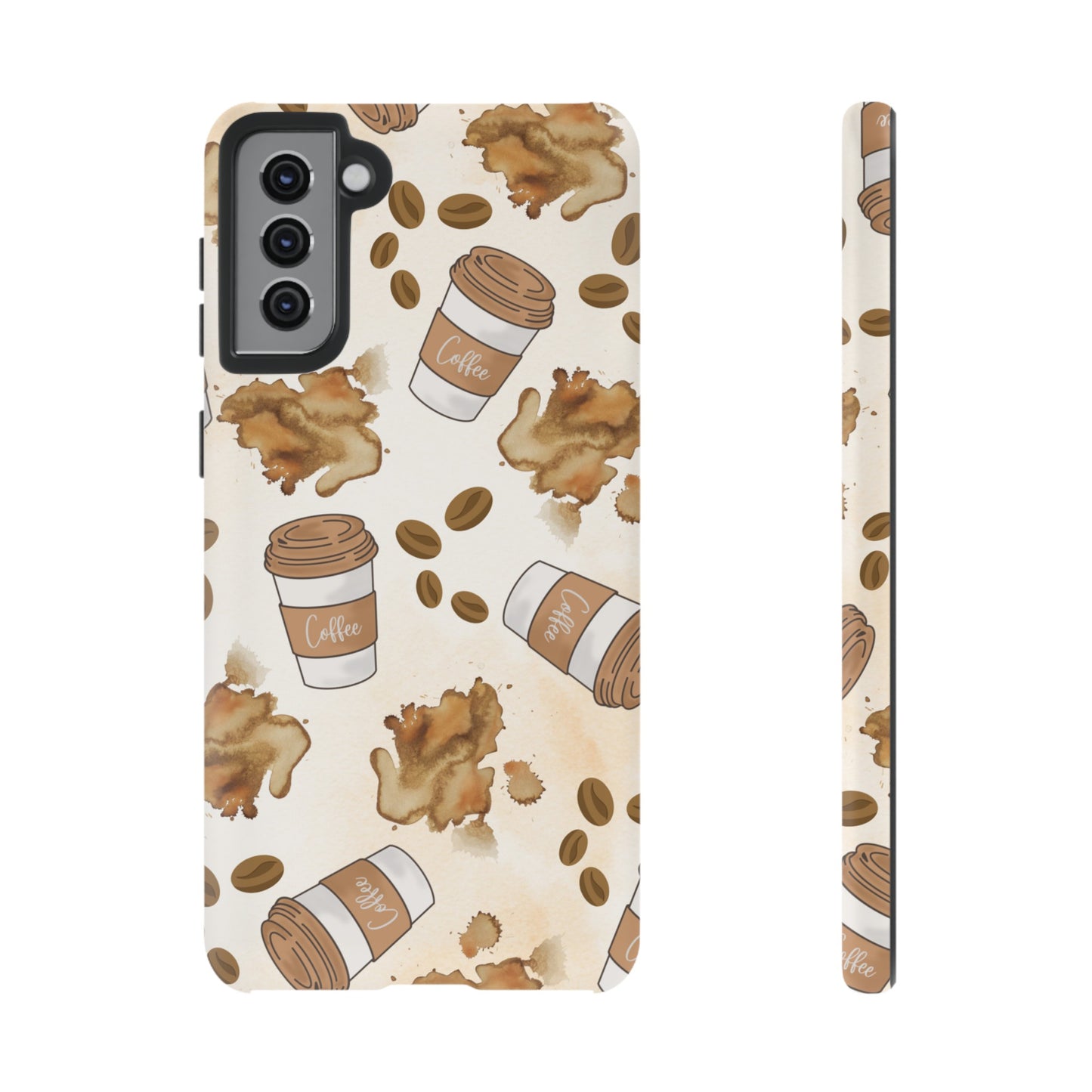 Coffee Wallpaper Phone Case | iPhone 15 Plus/ Pro, 14, 13, 12| Google Pixel 7, Pro, 5| Samsung Galaxy S23 All Major Phone Models