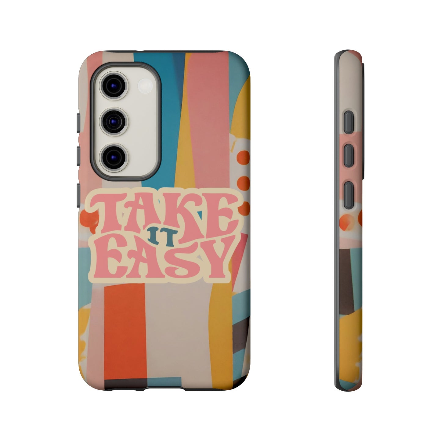 Take It Easy Wallpaper Phone Case | iPhone 15 Plus/ Pro, 14, 13, 12| Google Pixel 7, Pro, 5| Samsung Galaxy S23 All Major Phone Models