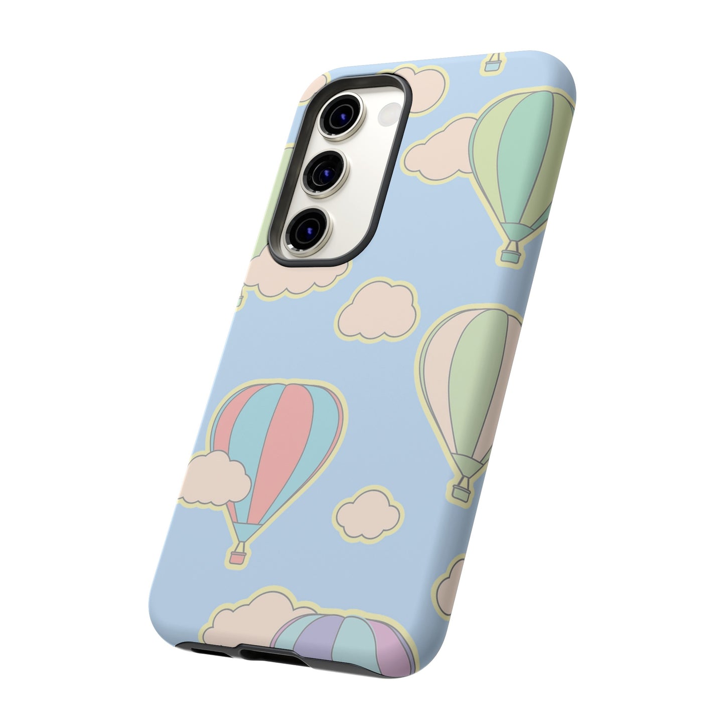 Hot Air Balloon Wallpaper Phone Case | iPhone 15 Plus/ Pro, 14, 13, 12| Google Pixel 7, Pro, 5| Samsung Galaxy S23 All Major Phone Models