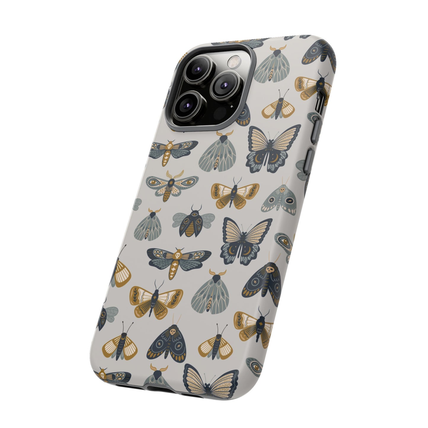 Butterfly and Moth Wallpaper Phone Case | iPhone 15 Plus/ Pro, 14, 13, 12| Google Pixel 7, Pro, 5| Samsung Galaxy S23 All Major Phone Models