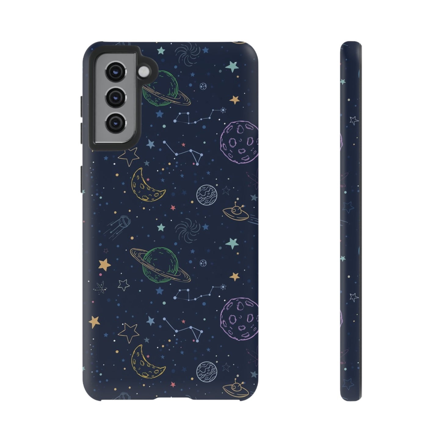 Space Galaxy Wallpaper Phone Case | iPhone 15 Plus/ Pro, 14, 13, 12| Google Pixel 7, Pro, 5| Samsung Galaxy S23 All Major Phone Models