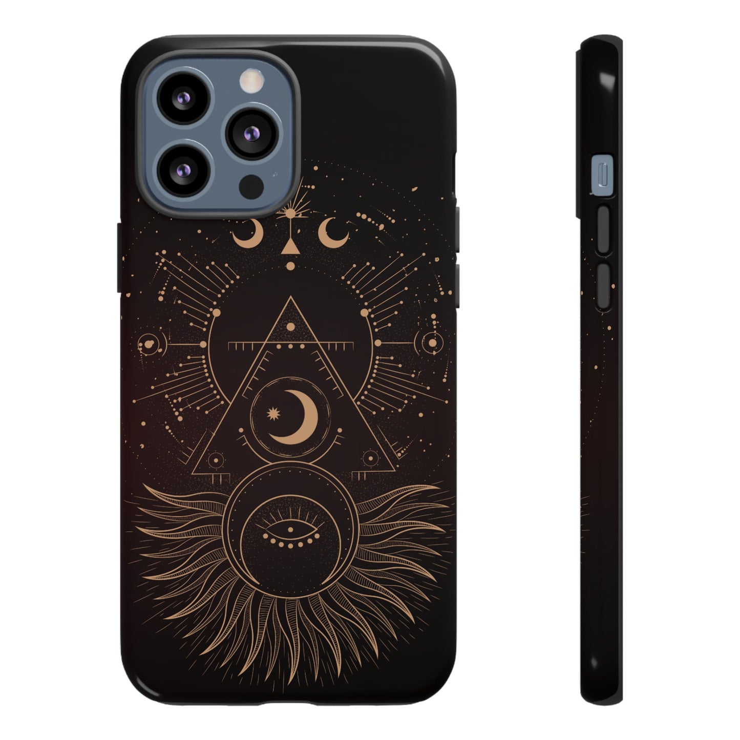 Cosmic Geometry Phone Case | iPhone 15 Plus/ Pro, 14, 13, 12| Google Pixel 7, Pro, 5| Samsung Galaxy S23 All Major Phone Models