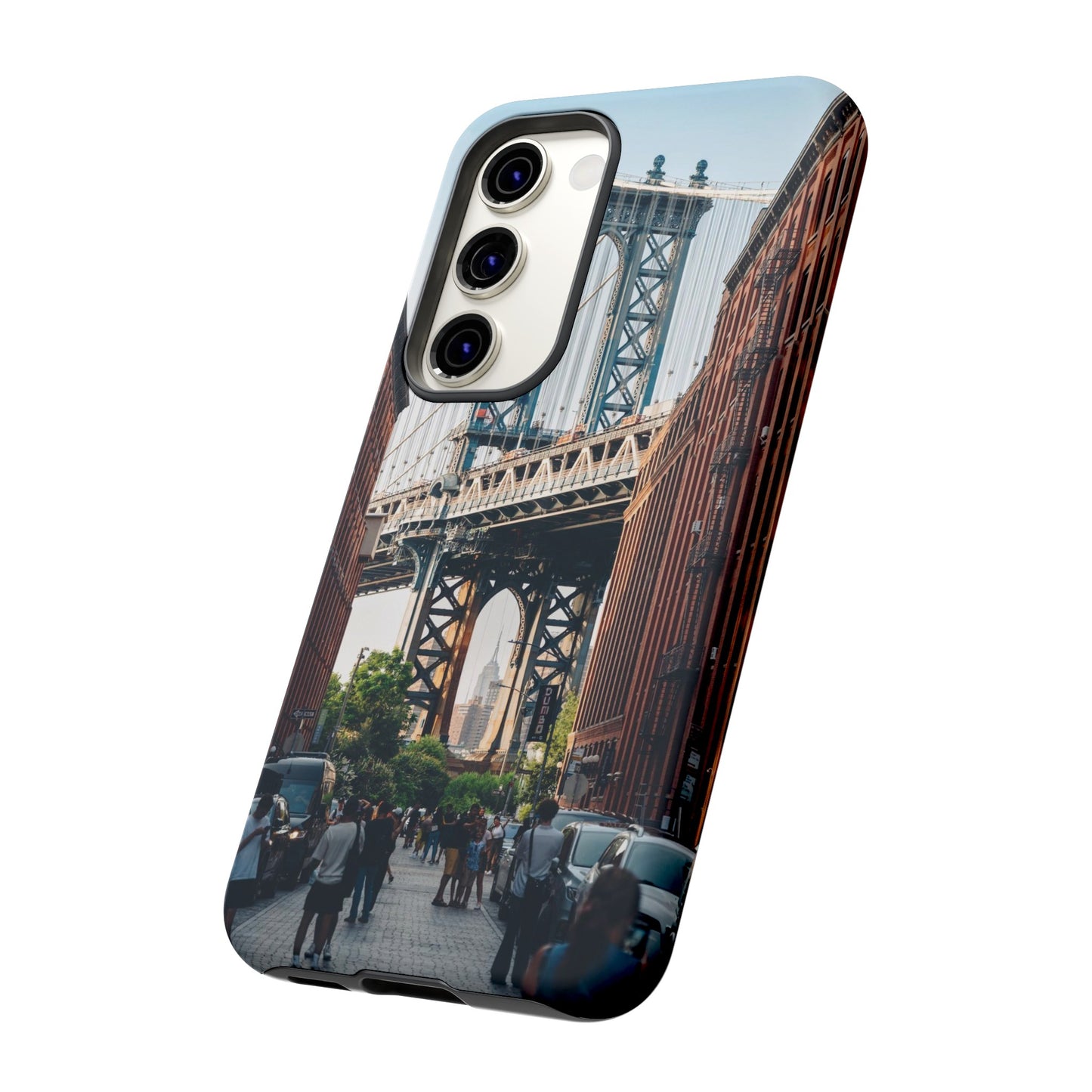 Stunning Brooklyn Bridge Wallpaper Phone Case | iPhone 15 Plus/ Pro, 14, 13, 12| Google Pixel 7, Pro, 5| Samsung Galaxy S23 All Major Phone Models