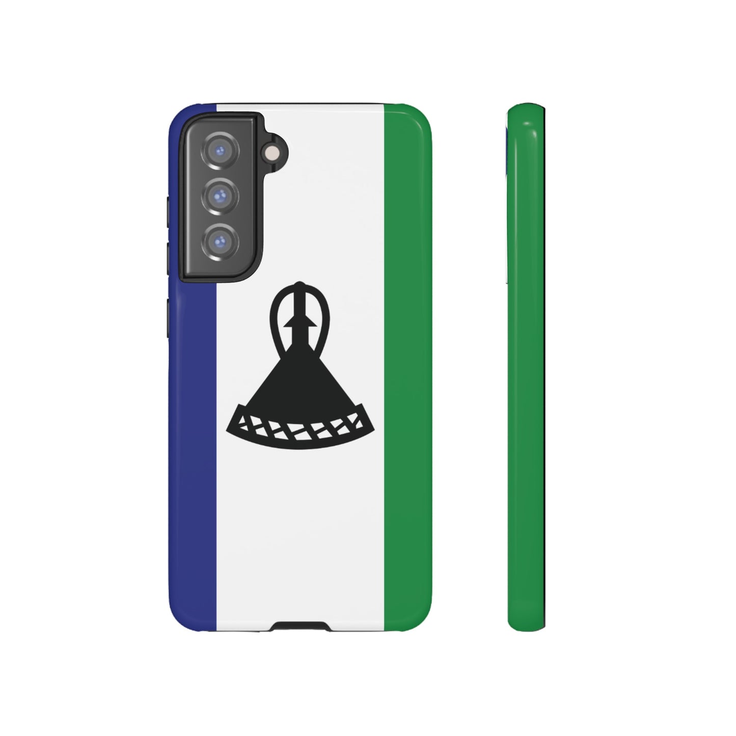 Lesotho Flag Phone Case | iPhone 15 Plus/ Pro, 14, 13, 12| Google Pixel 7, Pro, 5| Samsung Galaxy S23 All Major Phone Models