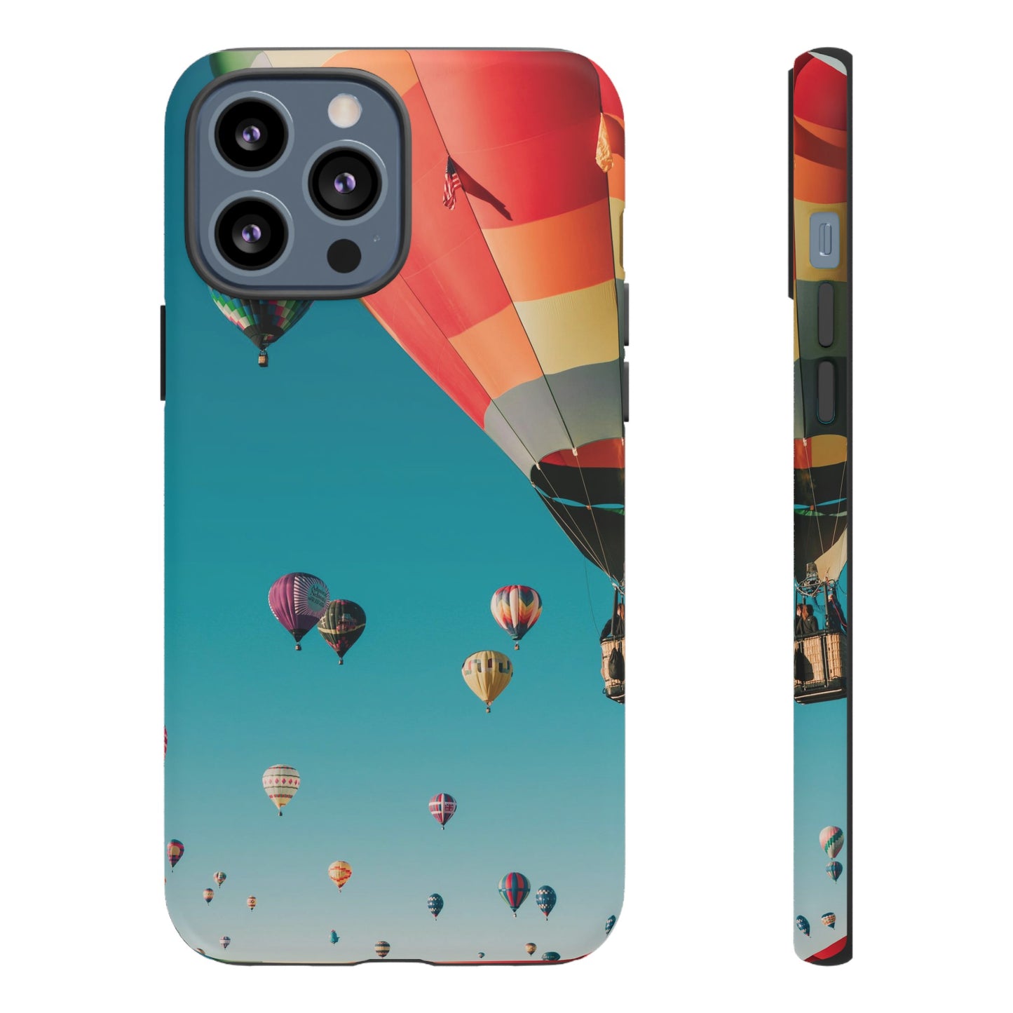 Hot Air Balloon Wallpaper Phone Case | iPhone 15 Plus/ Pro, 14, 13, 12| Google Pixel 7, Pro, 5| Samsung Galaxy S23 All Major Phone Models