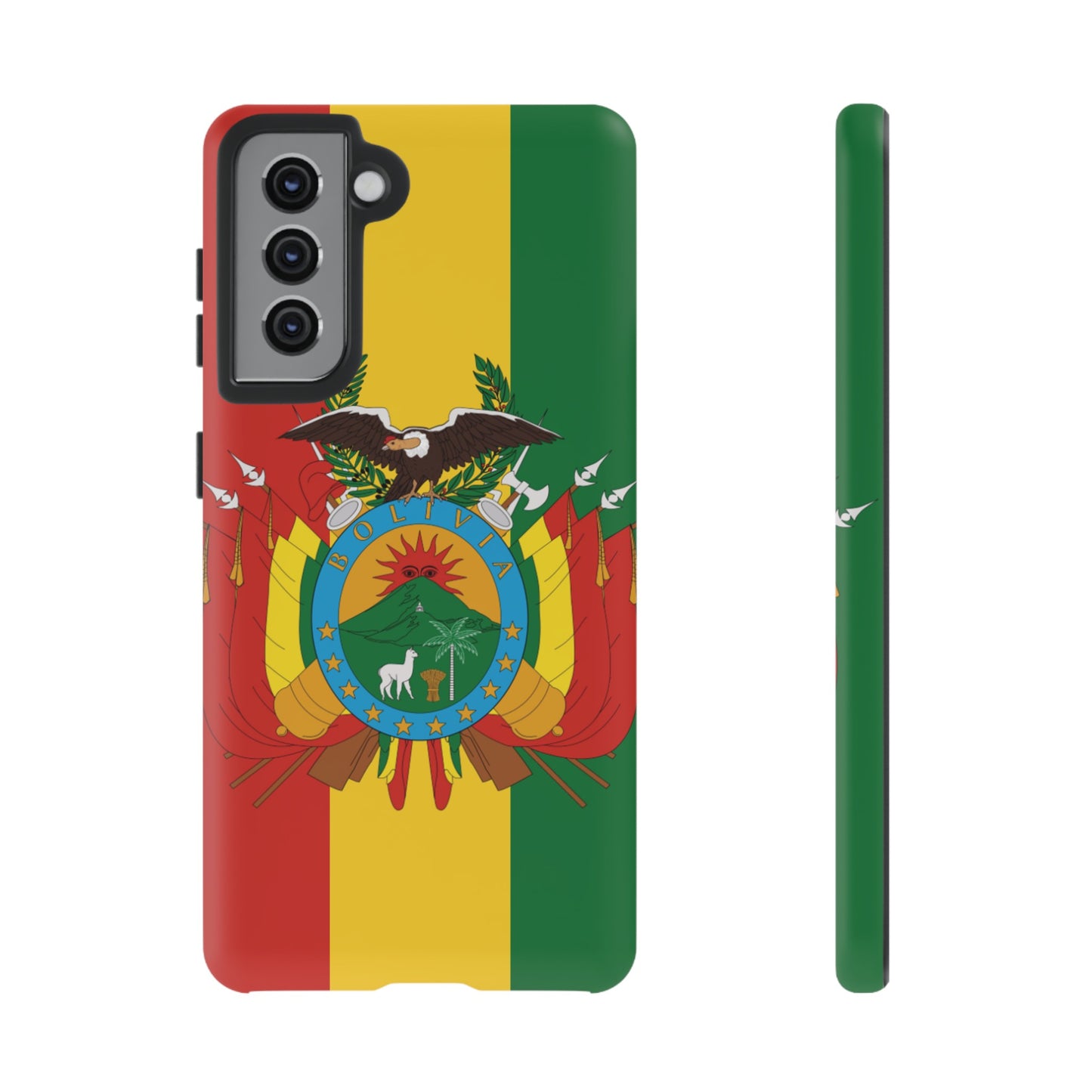 Bolivia Flag Phone Case | iPhone 15 Plus/ Pro, 14, 13, 12| Google Pixel 7, Pro, 5| Samsung Galaxy S23 All Major Phone Models