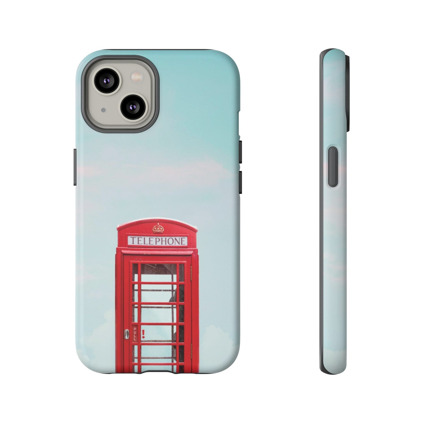 Telephone Booth Wallpaper Phone Case |iPhone 15 Plus/ Pro, 14, 13, 12|Google Pixel 7, Pro, 5| Samsung Galaxy S23 All Major Phone Models