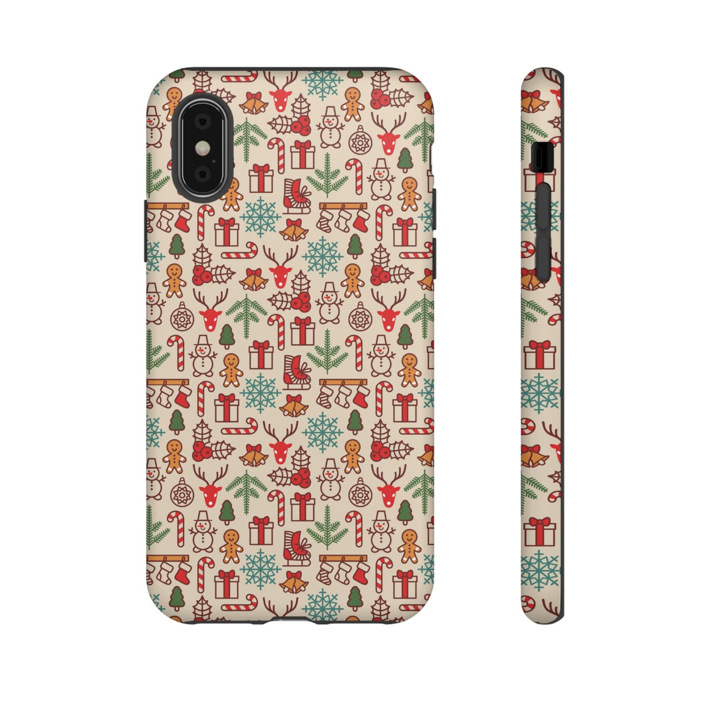 Collage Christmas Wallpaper Phone Case | iPhone 15 Plus/ Pro, 14, 13, 12| Google Pixel 7, Pro, 5| Samsung Galaxy S23 All Major Phone Models