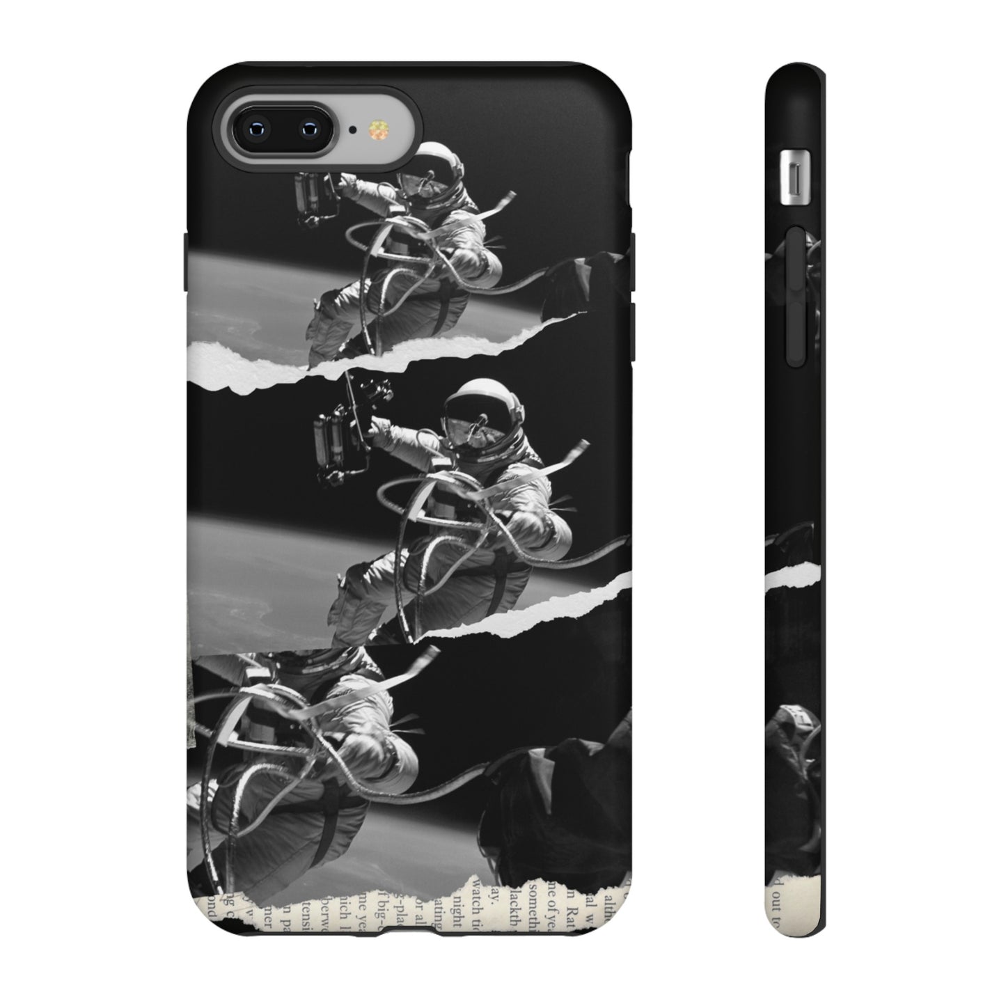 Astronaut Collage Phone Case | iPhone 15 Plus/ Pro, 14, 13, 12| Google Pixel 7, Pro, 5| Samsung Galaxy S23 All Major Phone Models