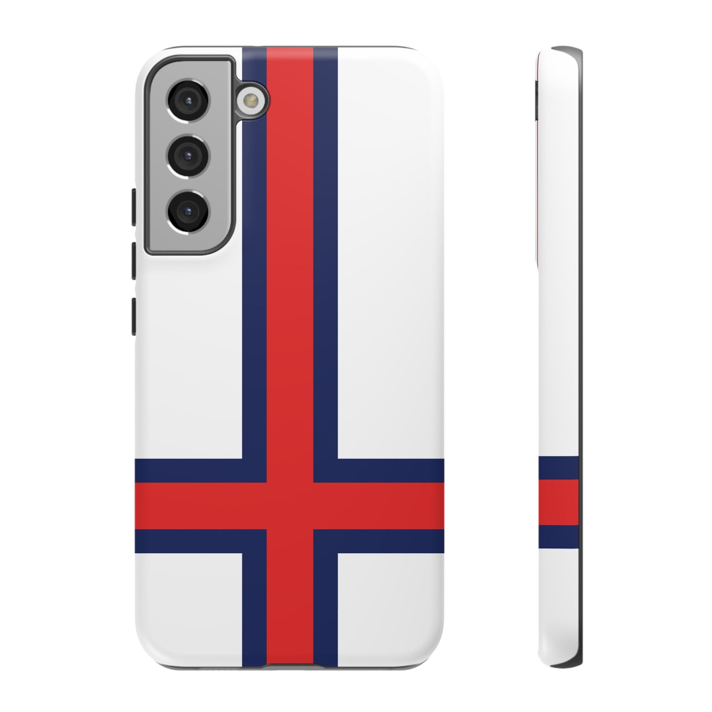 Faroe Island Denmark Flag Phone Case | iPhone 15 Plus/ Pro, 14, 13, 12| Google Pixel 7, Pro, 5| Samsung Galaxy S23 All Major Phone Models