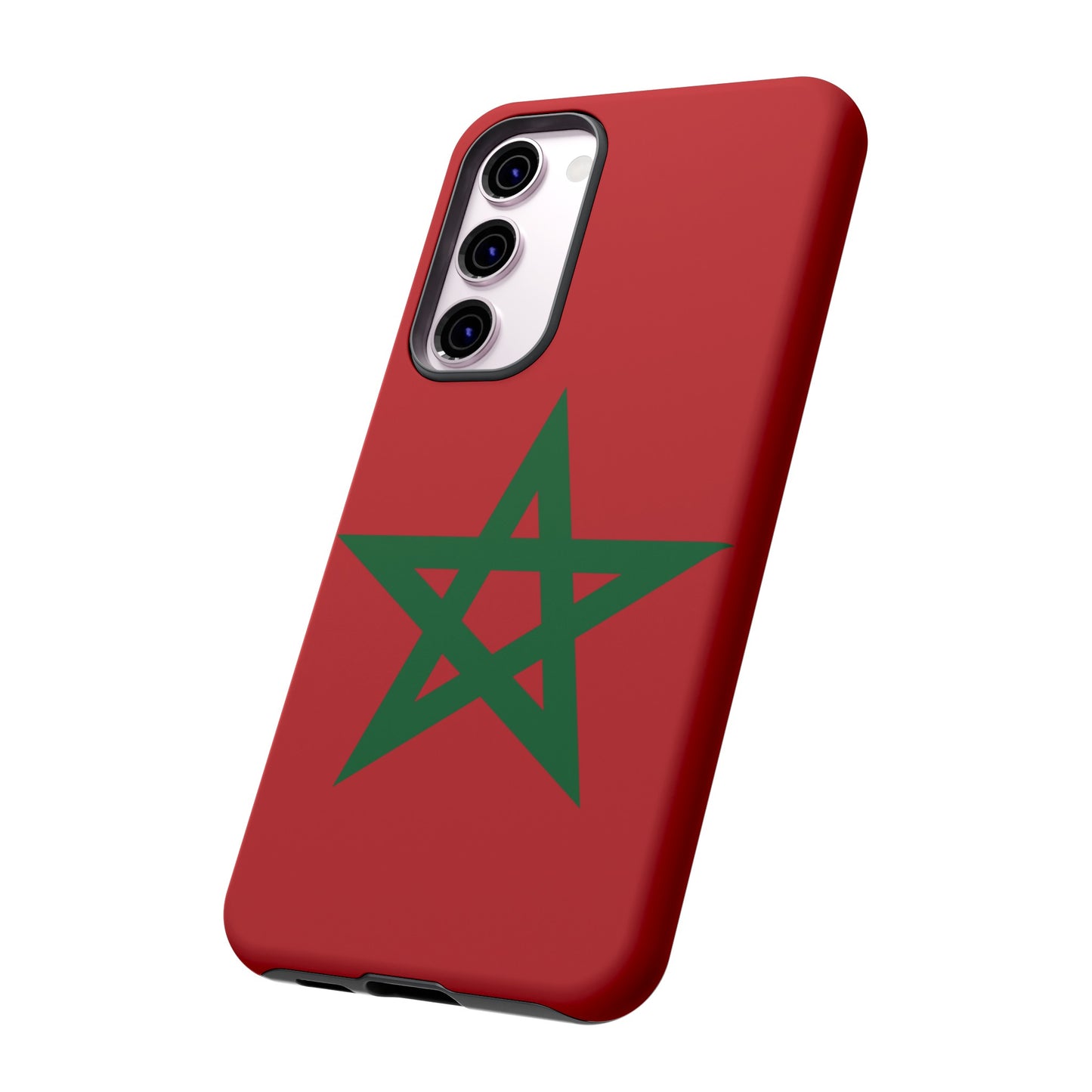 Morocco Flag Phone Case | iPhone 15 Plus/ Pro, 14, 13, 12| Google Pixel 7, Pro, 5| Samsung Galaxy S23 All Major Phone Models