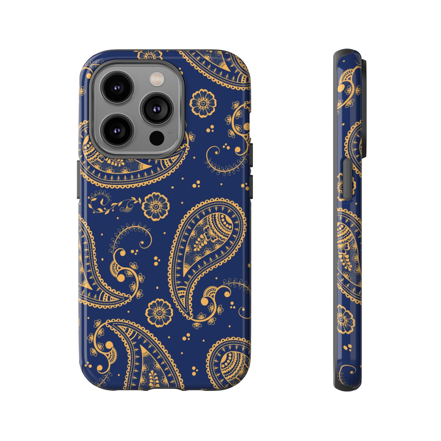 Indian Paisley Wallpaper Phone Case | iPhone 15 Plus/ Pro, 14, 13, 12| Google Pixel 7, Pro, 5| Samsung Galaxy S23 All Major Phone Models