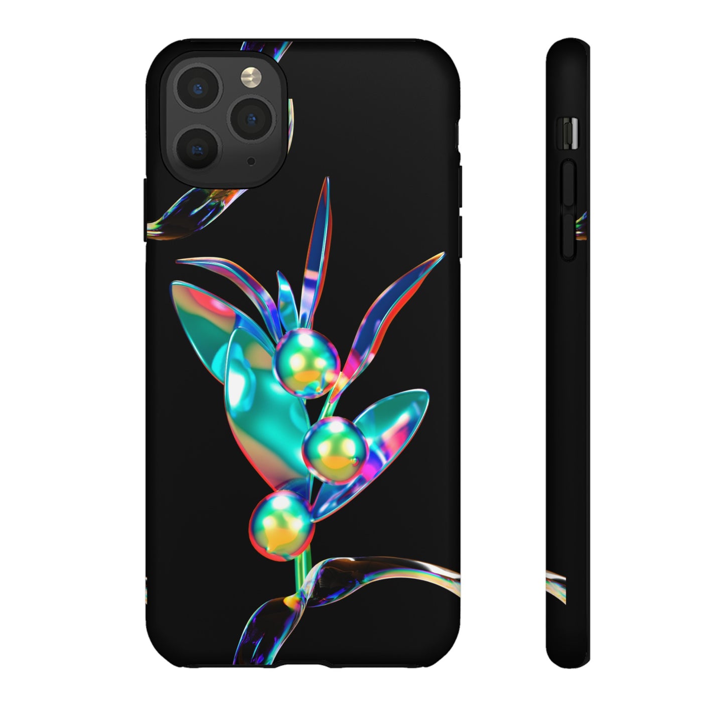 Psychedelic Flower Wallpaper Phone Case | iPhone 15 Plus/ Pro, 14, 13, 12| Google Pixel 7, Pro, 5| Samsung Galaxy S23 All Major Phone Models