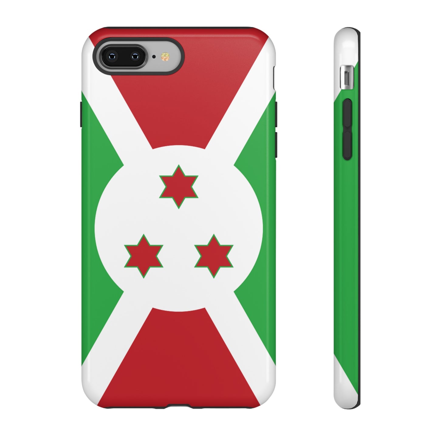 Burundi Flag Phone Case | iPhone 15 Plus/ Pro, 14, 13, 12| Google Pixel 7, Pro, 5| Samsung Galaxy S23 All Major Phone Models