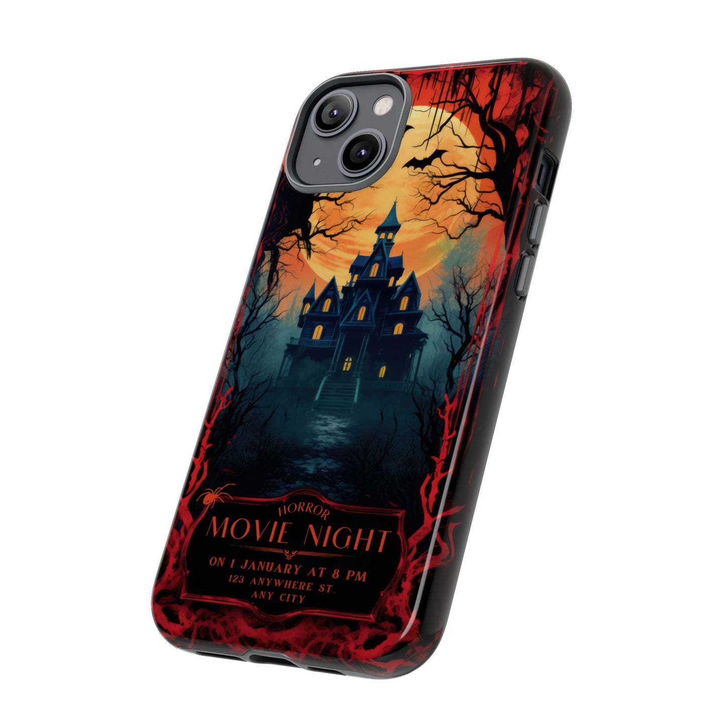 Horror Movie Night Phone Case | iPhone 15 Plus/ Pro, 14, 13, 12| Google Pixel 7, Pro, 5| Samsung Galaxy S23 All Major Phone Models