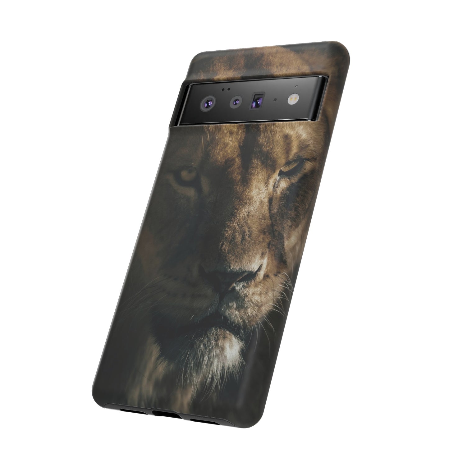 Lion Wallpaper Phone Case | iPhone 15 Plus/ Pro, 14, 13, 12| Google Pixel 7, Pro, 5| Samsung Galaxy S23 All Major Phone Models