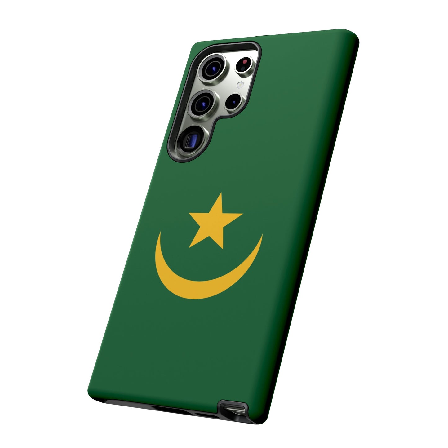 Mauritania Flag Phone Case | iPhone 15 Plus/ Pro, 14, 13, 12| Google Pixel 7, Pro, 5| Samsung Galaxy S23 All Major Phone Models