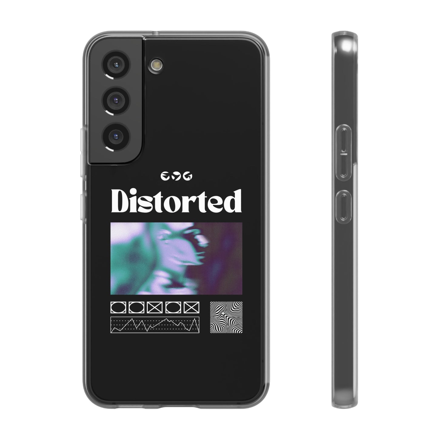 Distorted Phone Case | iPhone 15 Plus/ Pro, 14, 13, 12| Google Pixel 7, Pro, 5| Samsung Galaxy S23 All Major Phone Models