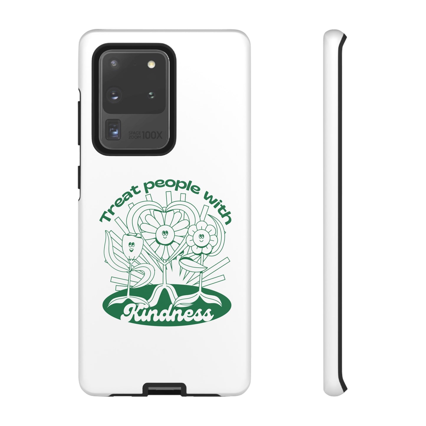 Treat People With Kindness Phone Case | iPhone 15 Plus/ Pro, 14, 13, 12| Google Pixel 7, Pro, 5| Samsung Galaxy S23 All Major Phone Models