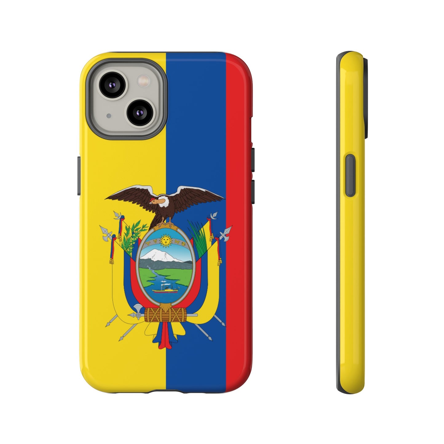 Ecuador Flag Phone Case | iPhone 15 Plus/ Pro, 14, 13, 12| Google Pixel 7, Pro, 5| Samsung Galaxy S23 All Major Phone Models