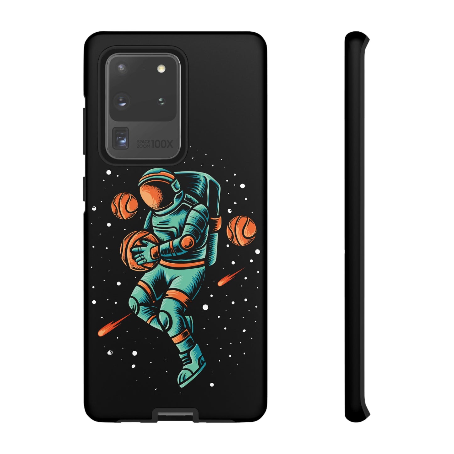 Space Basketball Phone Case | iPhone 15 Plus/ Pro, 14, 13, 12| Google Pixel 7, Pro, 5| Samsung Galaxy S23 All Major Phone Models